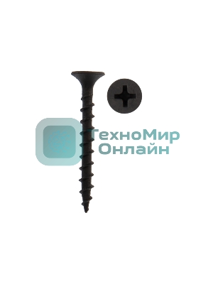 Саморез гипсокартон-дерево Kranz 3.5х45, пакет (50 шт./уп.)