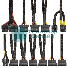 Блок питания серверный 400W ExeGate ServerPRO-400ADS (ATX, APFC, КПД 82% (80 PLUS), 2x8см fans, 24pin, (4+4)pi