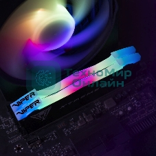 Оперативная память Patriot Viper Xtreme 5, DDR5, 48GB (2x24GB), 7600MHz, CL36, DIMM, с радиаторами, RGB, черный