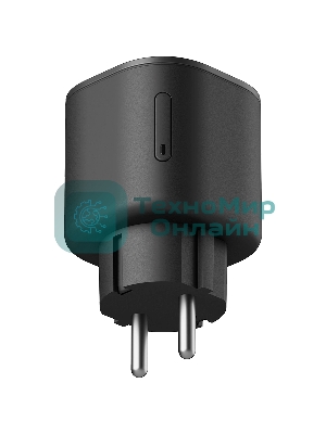 Умная розетка Yandex Matter EUBT Wi-Fi черный (YNDX-00540BLK)