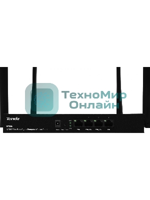 Гигабитный беспроводной маршрутизатор Tenda W18E точки доступа AC1200, до 300 Мбит/с на 2,4 ГГц + до 867 Мбит/с на 5 ГГц