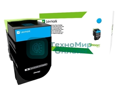 Картридж лазерный Lexmark голубой для CX310/410/510 2K