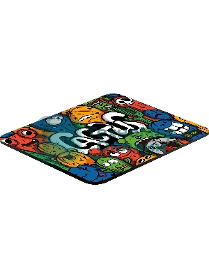 Коврик для мыши Cactus CS-MP-D03M Colorful Cacti 300x250x3мм