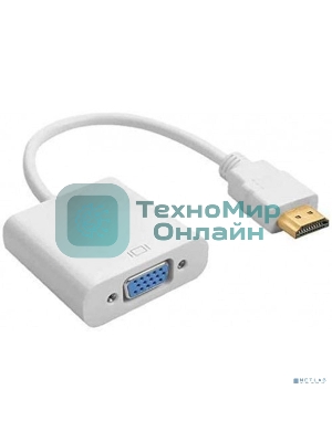 Переходник KS-is KS-315 Адаптер HDMI M в VGA F 