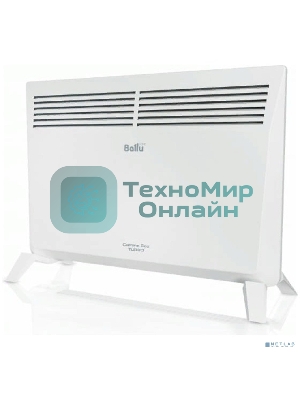Конвектор электрический Ballu Camino Eco Turbo BEC/EMT-2000 белый, 2000 Вт, 25 м2, термостат