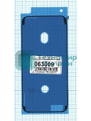 Водозащитная прокладка (проклейка) для iPhone 6s, черная