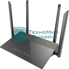 Маршрутизатор DIR-841/GF,DIR-841/GFRU AC1200 Wi-Fi Router, 1000Base-X SFP WAN, 4x100Base-TX LAN, 4x5dBi external antennas