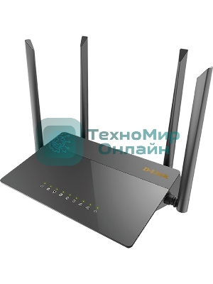 Маршрутизатор DIR-841/GF,DIR-841/GFRU AC1200 Wi-Fi Router, 1000Base-X SFP WAN, 4x100Base-TX LAN, 4x5dBi external antennas