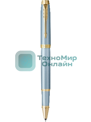 Ручка роллер Parker IM Writing Rituals T331 (2203893) бирюзовый F, черные чернила, подарочная коробка
