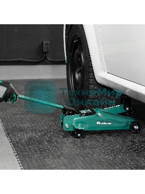 Домкрат гидравлический подкатной Сибртех2 т, 135-320 мм