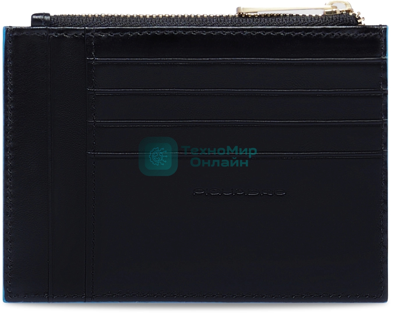 Кошелек женский Piquadro Blue Square PP6659B2R/N черный натур.кожа