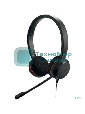 Гарнитура Jabra Evolve 20 MS Stereo USB чёрный, проводная