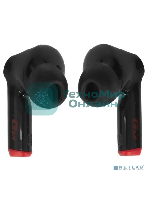 Наушники TWS Edifier GM3 черный, внутриканальные, Bluetooth, до 4.5 ч