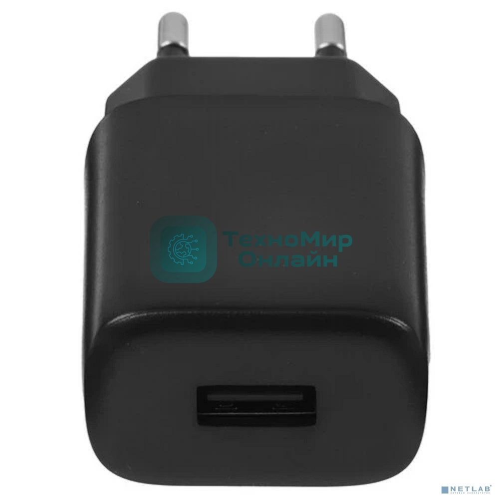 Сетевое зарядное устройство HOCO C134A/ Сетевое ЗУ/ 1 USB/ Выход: 10.5W/ черный