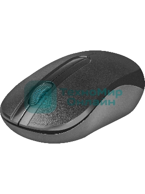 Мышь беспроводная Defender Hit MM-495 черный, 1600 dpi, радиоканал, USB, кнопки - 3