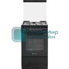 Плита электрическая De Luxe 5004.13э КР белый, конфорок 4 шт, духовка 43 л, 50 см x 85 см x 50 см