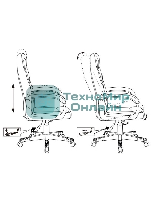 Кресло игровое Zombie GAME 17 черный, текстиль/эко.кожа, крестовина пластик