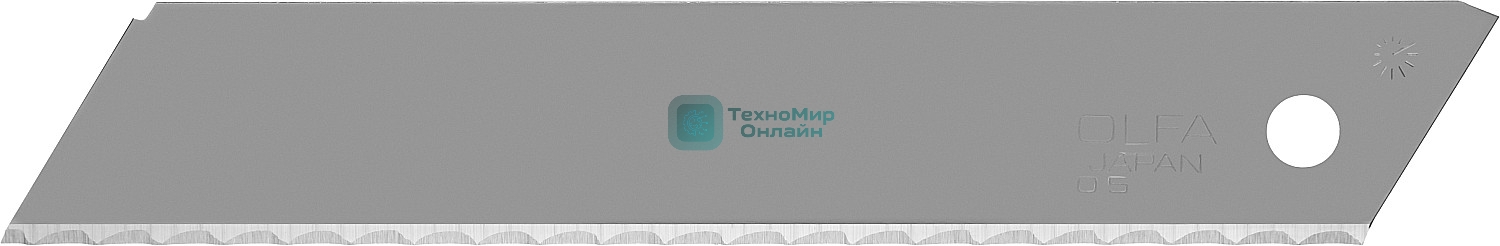 Лезвие OLFA OL-LWB-3B, сегментированное, серрейторная заточка 18 мм