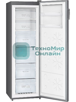 Морозильная камера Maunfeld MFFR170SB, черный, 206л, 4 ящика, 2 полки