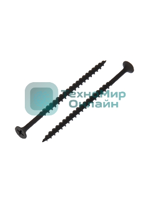 Саморез гипсокартон-дерево Kranz 4.2х75, пакет (10 шт.)