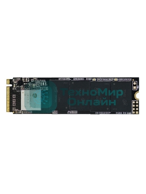 Накопитель SSD KingSpec NE-512, 512Gb, M.2 2280, PCIe 3.0 x4, NVMe, R/W 2400/1700