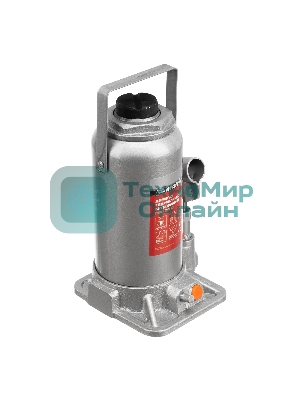 Домкрат гидравлический бутылочный Matrix, 16 т, h подъема 230–460 мм