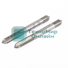 Метчик Сибртех ручной М6x0,5 мм,комплект из 2 шт.