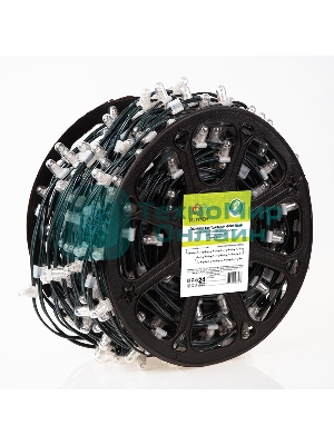 Гирлянда Neon-night LED Clip Light 12V шаг 150 мм, цвет диодов теплый белый, Flashing (белый)