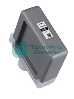 Картридж струйный Canon PFI-110 MBK 2363C001 черный матовый (160мл) для Canon TX-2000/TX-3000/TX-4000