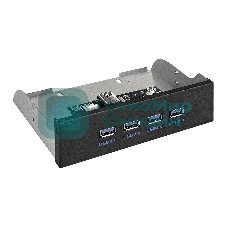 Планка USB на переднюю панель ExeGate EX289290RUS U5H-625, 5,25