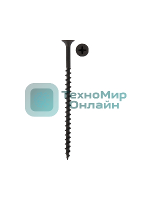 Саморез гипсокартон-дерево Kranz 4.2х75, пакет (10 шт.)