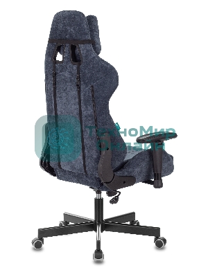 Кресло Бюрократ VIKING KNIGHT LT27 FABRIC синий, ткань, 120 кг, механизм качания