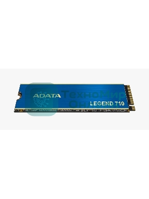 Накопитель SSD ADATA LEGEND 710, 512Gb, PCIe 3.0 x4, M.2 2280, NVMe, R/W 2400/1600, с радиатором