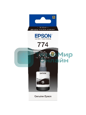 Картридж струйный Epson C13T77414A черный для Epson I/C (b) M100/200 (6000 стр.)
