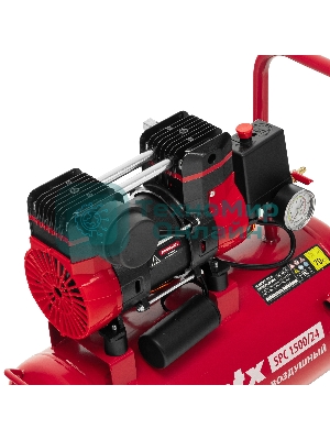 Компрессор безмасляный малошумный SPC 1500/24, 1500 Вт, ресивер 24 л, 260 л/мин MTX