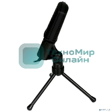 Микрофон RITMIX RDM-126 PRO Black-Green конденсаторный, всенаправленный, -30±3dB (0dB=1V/Pa на 1kHz), 50Hz-16kHz, ?2.2 k?, 3,5 мм, 1,8 м, пластик