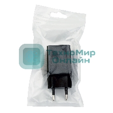 Сетевое зарядное устройство Cablexpert MP3A-PC-25 100/220V - 5V USB 1 порт, 2A, черный