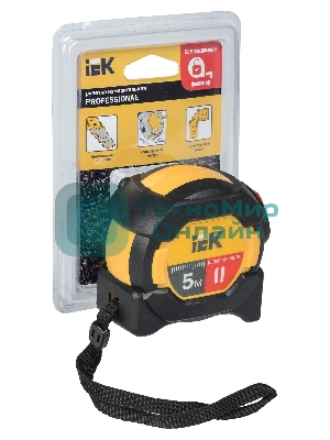 Рулетка измерительная Professional 5м IEK TIR10-3-005