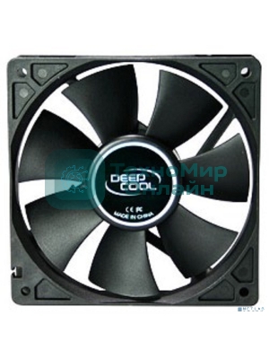 Вентилятор для корпуса DEEPCOOL XFAN 120 черный, 120 мм, 1300 об/мин, 23.7 дБ, 3 pin