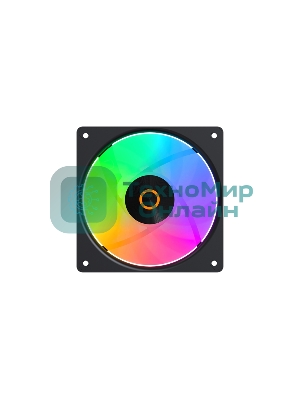 Вентилятор для корпуса Ocypus Gaммa F12 Elite BK ARGB REVERSE BLADE 3 IN 1, 120x120x25мм, 4-PIN PWM, 600-1800 RPM, 26 DBA MAX, HYDRO BEARING