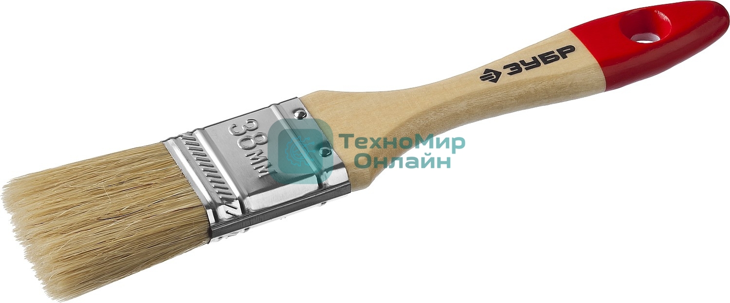 Кисть плоская Зубр 