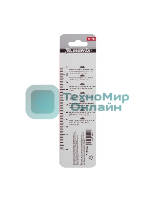 Сверло по металлу Matrix, 2 мм, HSS, нитридтитановое покрытие, цилиндрический хвостовик