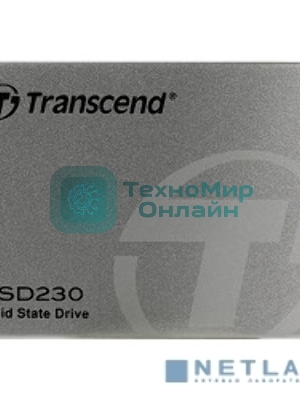 Накопитель SSD Transcend 230S, 512Gb, SATA III, 2.5