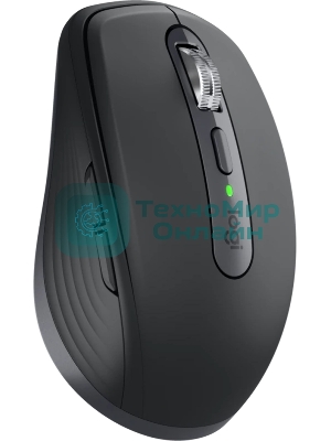 Мышь беспроводная/проводная Logitech MX Anywhere 3S графитовый, 8000 dpi, радиоканал, Bluetooth, USB, кнопки - 6
