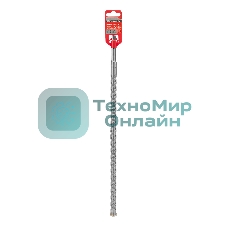 Бур по бетону Matrix, 16 x 400 мм, SDS PLUS c крестовой пластиной