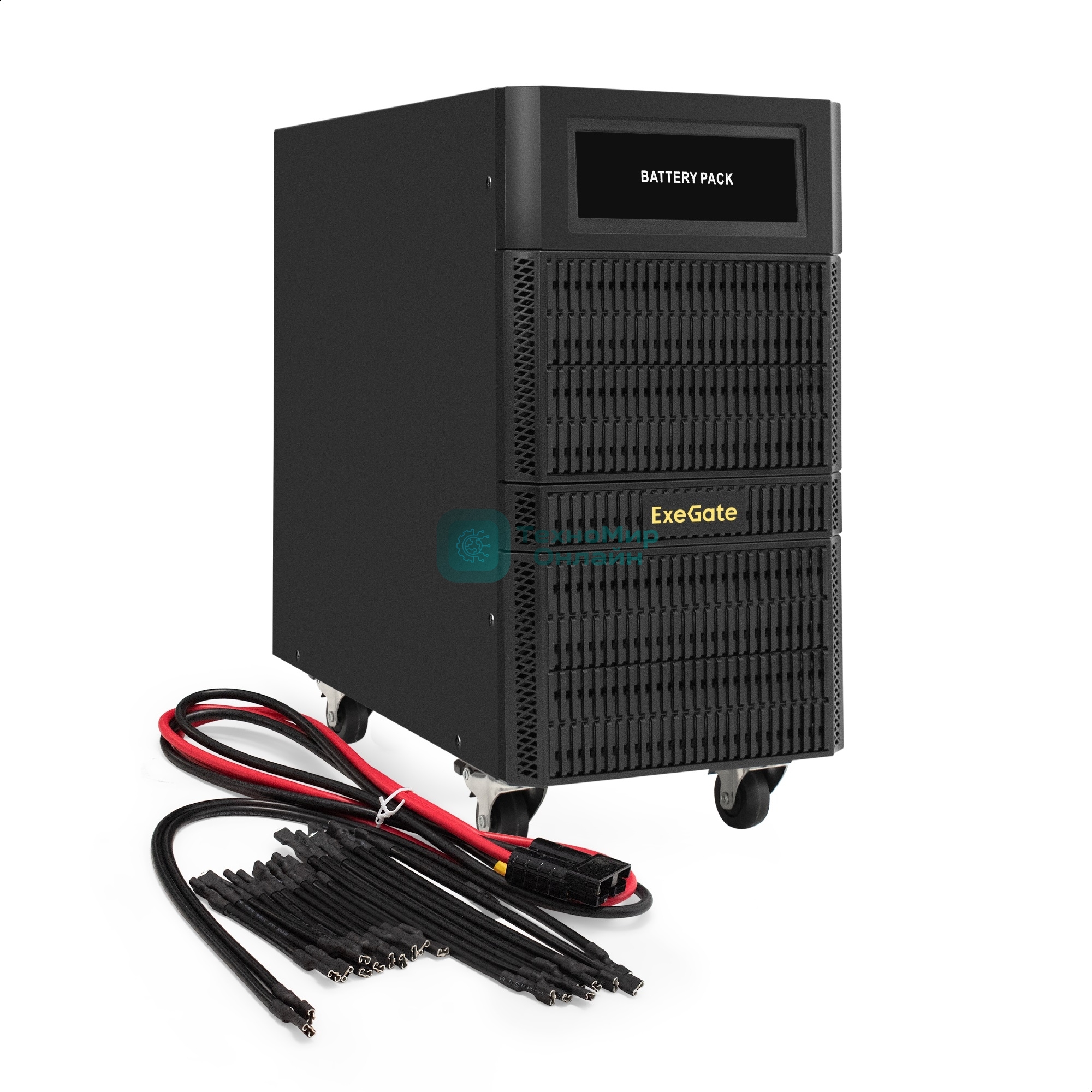 Батарейный блок ExeGate PowerExpert BB-240V.20S7Ah для TL-575-6kVA.240V, TL-575-10kVA.240V встроенные батареи 12V 7.2Ah - 20шт