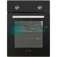 Духовой шкаф электрический Lex EDM 4540 BL черный, встраиваемый