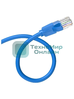 Патч-корд Vention прямой UTP cat.6, RJ45 - 5м. синий