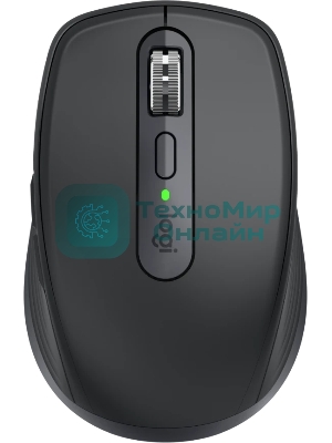 Мышь беспроводная/проводная Logitech MX Anywhere 3S графитовый, 8000 dpi, радиоканал, Bluetooth, USB, кнопки - 6