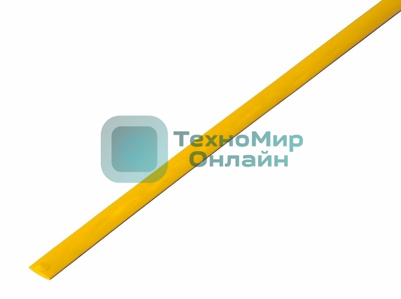 Трубка термоусадочная Rexant 4.0/2.0 1м жел.